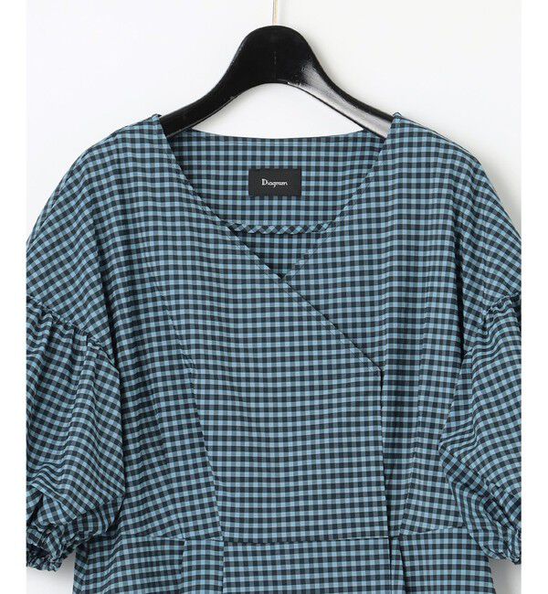  「チェックタフタワンピース」|ワンピース|