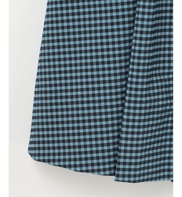  「チェックタフタワンピース」|ワンピース|