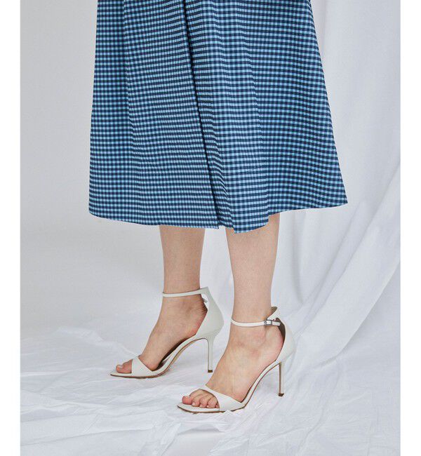  「チェックタフタワンピース」|ワンピース|