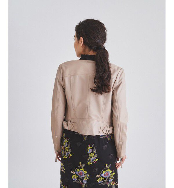  「ライダースショートジャケット」|ライダースジャケット|