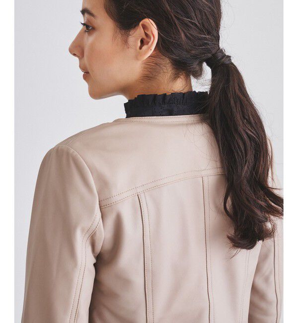  「ライダースショートジャケット」|ライダースジャケット|