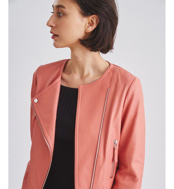  「ライダースショートジャケット」|ライダースジャケット|