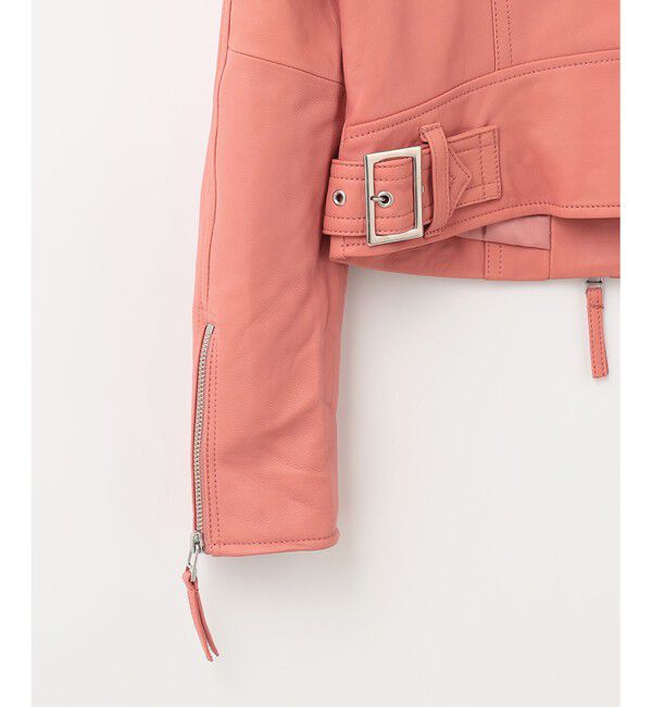  「ライダースショートジャケット」|ライダースジャケット|