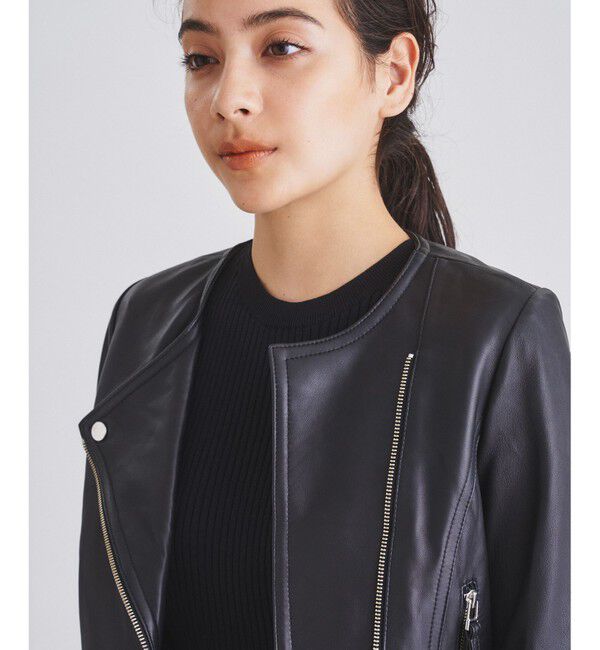  「ライダースショートジャケット」|ライダースジャケット|