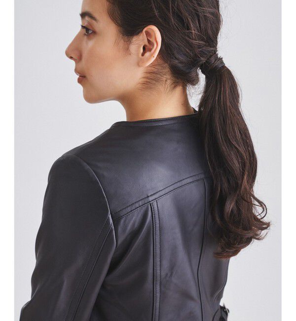  「ライダースショートジャケット」|ライダースジャケット|