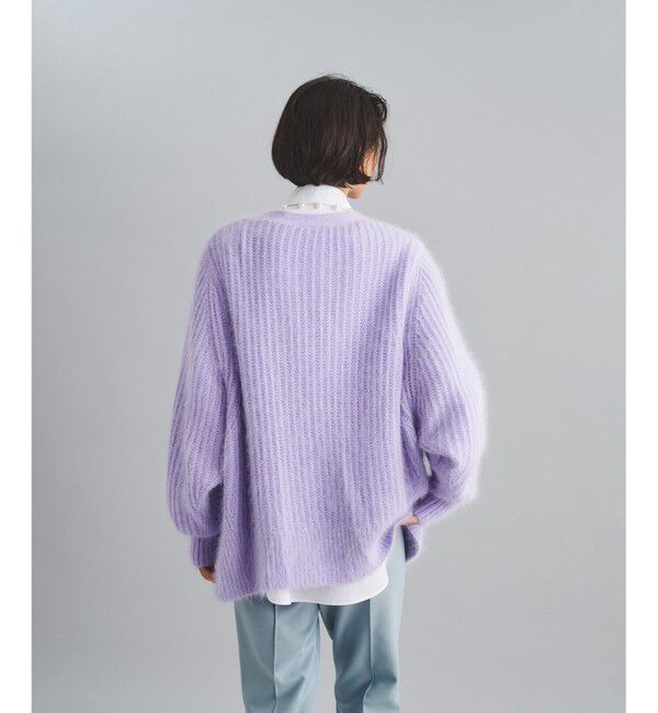  「ビットアンゴラニットカーディガン」|カーディガン|