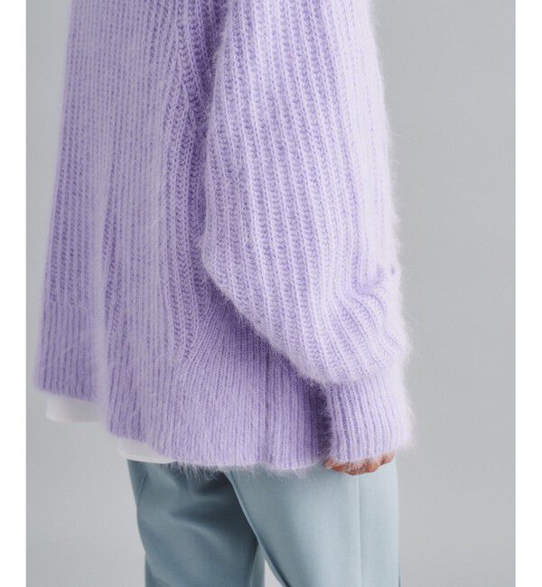  「ビットアンゴラニットカーディガン」|カーディガン|