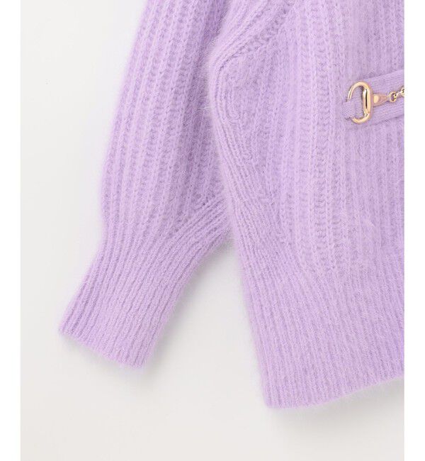  「ビットアンゴラニットカーディガン」|カーディガン|