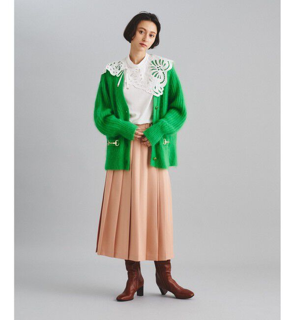  「ビットアンゴラニットカーディガン」|カーディガン|