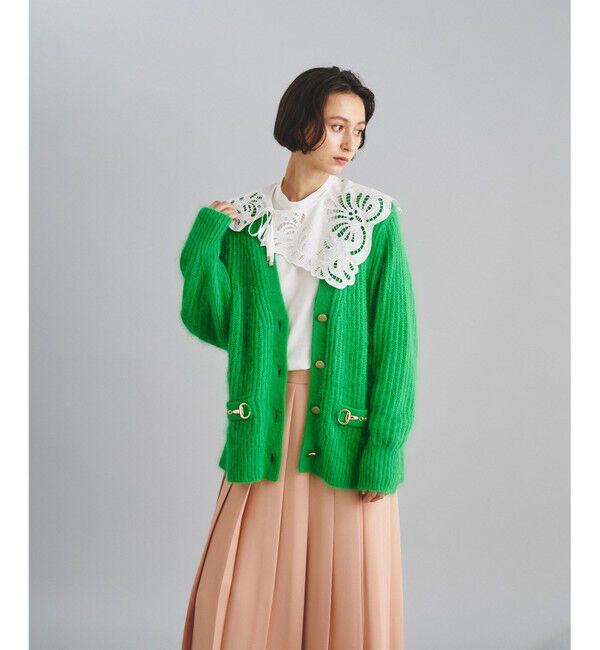  「ビットアンゴラニットカーディガン」|カーディガン|