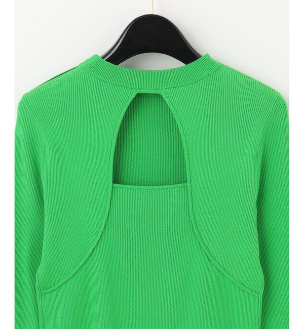  「バックシャンニットトップ」|ニット・セーター|