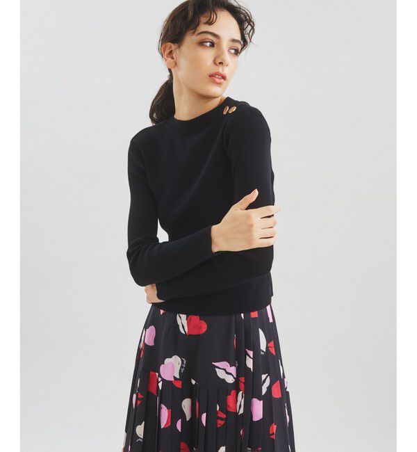  「バックシャンニットトップ」|ニット・セーター|