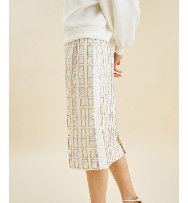 Grace Class「スパンコールタイトスカート」|スカート|