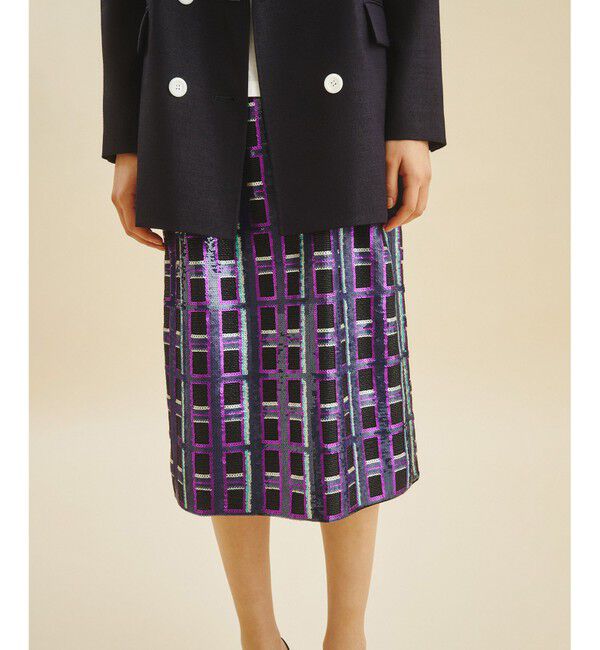 Grace Class「スパンコールタイトスカート」|スカート|