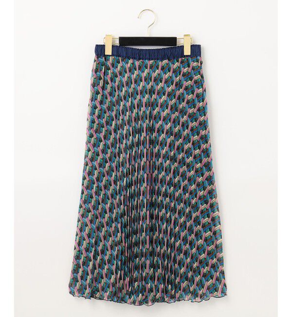  「キカプリントプリーツスカート」|スカート|