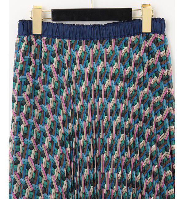  「キカプリントプリーツスカート」|スカート|