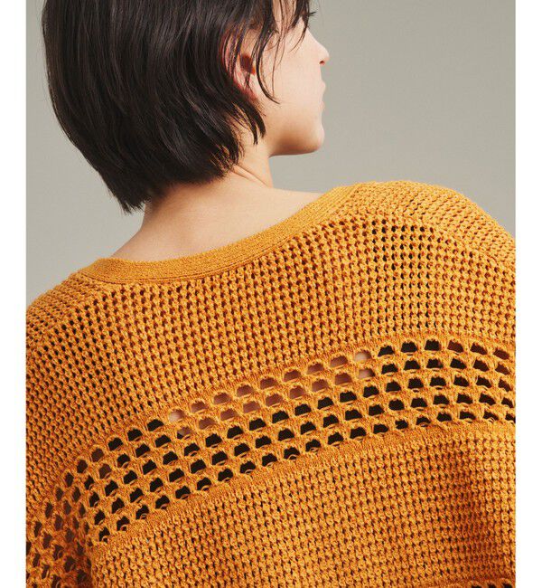  「タックスクエアニットカーディガン」|カーディガン|