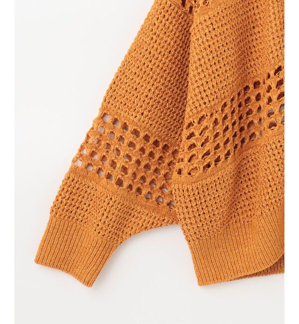  「タックスクエアニットカーディガン」|カーディガン|