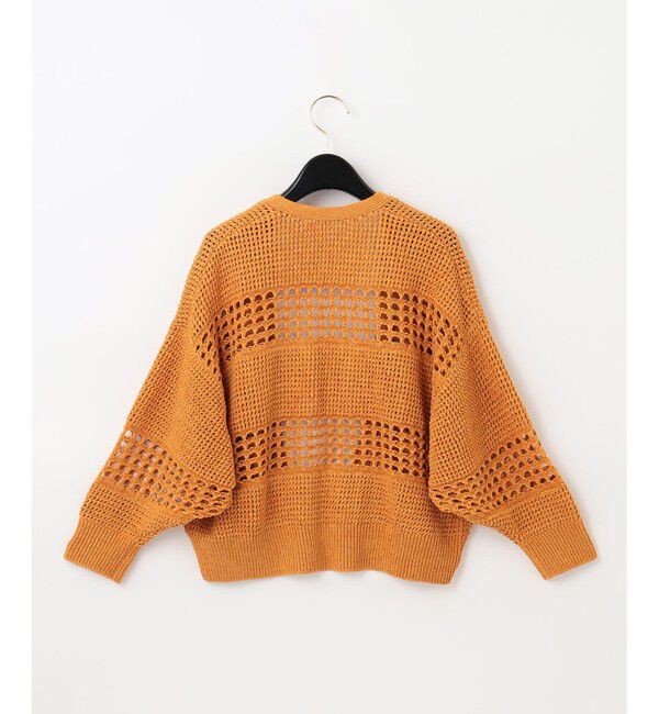  「タックスクエアニットカーディガン」|カーディガン|