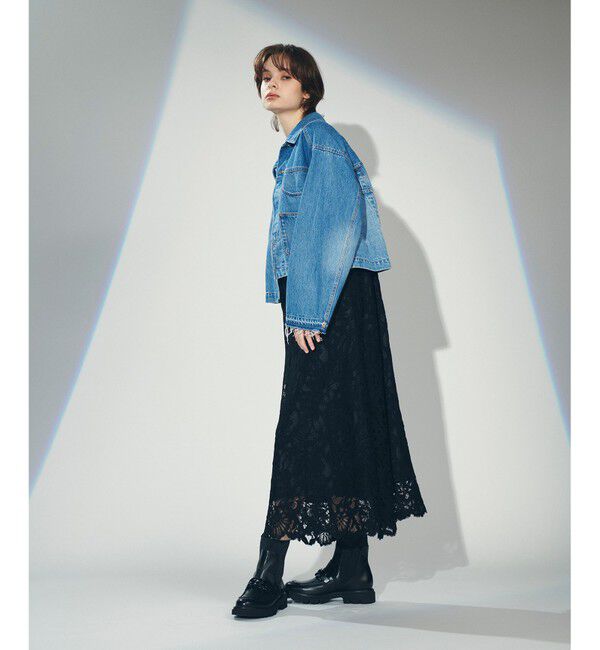 Diagram「リメイク風デニムジャケット」|デニムジャケット|