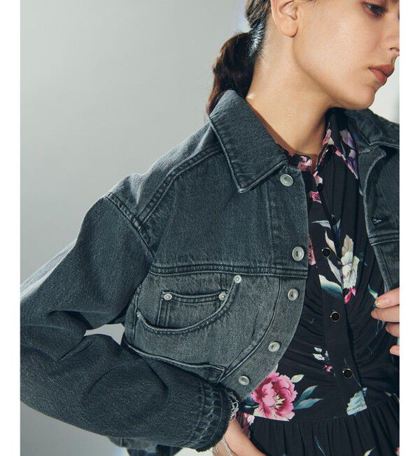 Diagram「リメイク風デニムジャケット」|デニムジャケット|