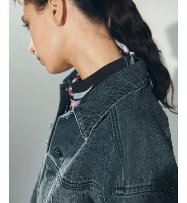 Diagram「リメイク風デニムジャケット」|デニムジャケット|