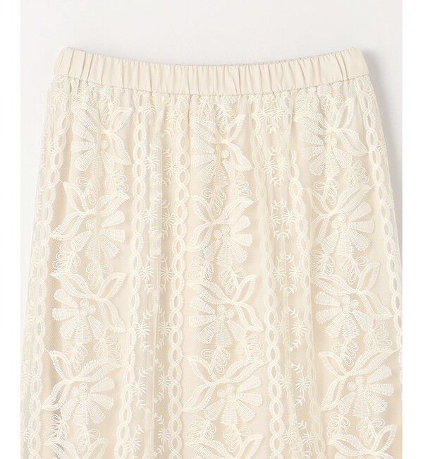 GRACE CONTINENTAL「フレア刺繍スカート」|スカート|