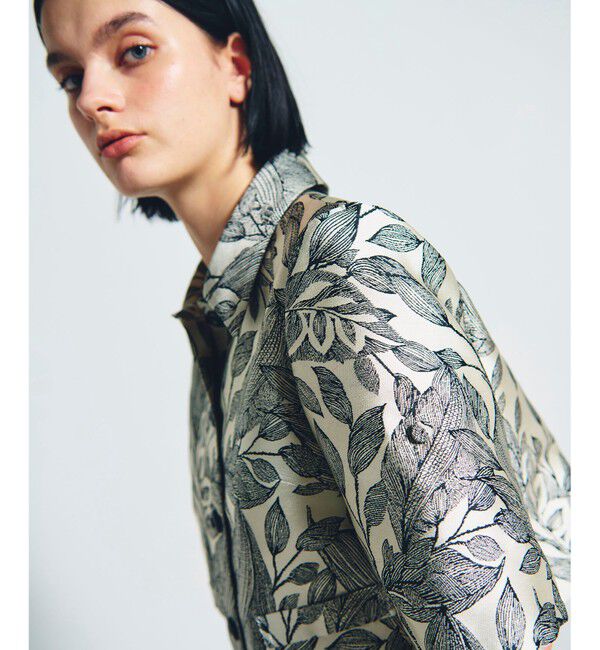 Grace Class「ボタニカルジャガードシャツ」|シャツ・ブラウス|