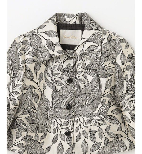 Grace Class「ボタニカルジャガードシャツ」|シャツ・ブラウス|