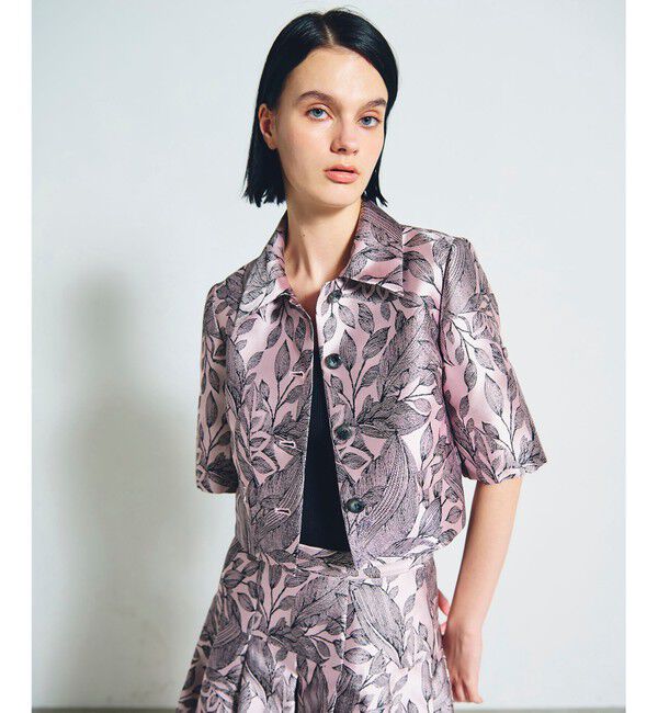 Grace Class「ボタニカルジャガードシャツ」|シャツ・ブラウス|