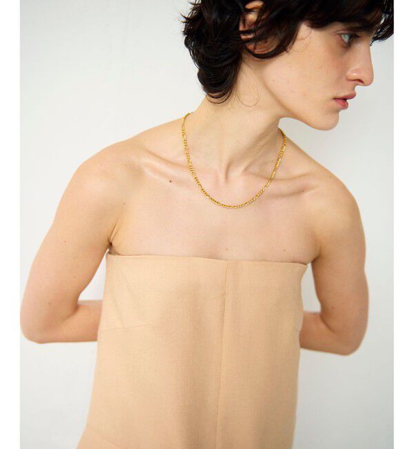 Grace Class「リネンタッチビスチェサロペ」|オールインワン|