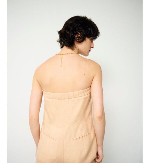 Grace Class「リネンタッチビスチェサロペ」|オールインワン|