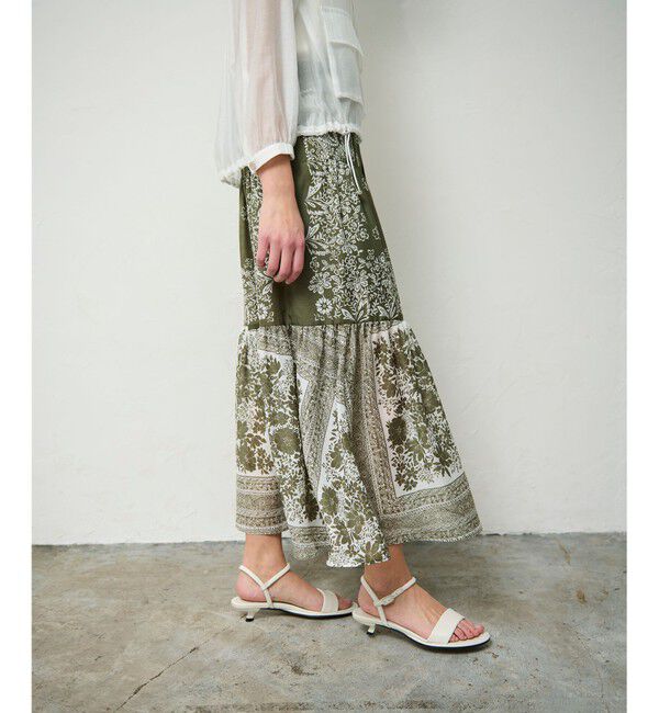 Grace Class「バンダナティアードスカート」|スカート|