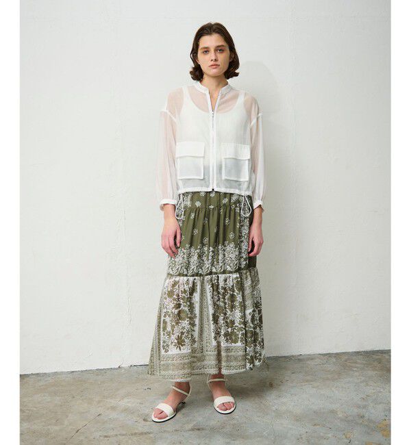 Grace Class「バンダナティアードスカート」|スカート|