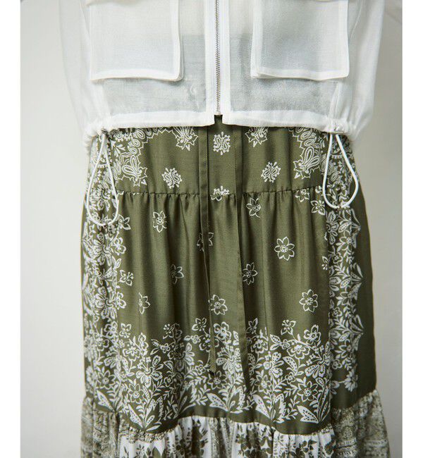 Grace Class「バンダナティアードスカート」|スカート|