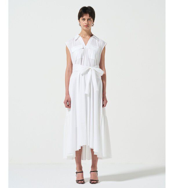 Diagram「ティアードコンビシャツワンピース」|ワンピース|