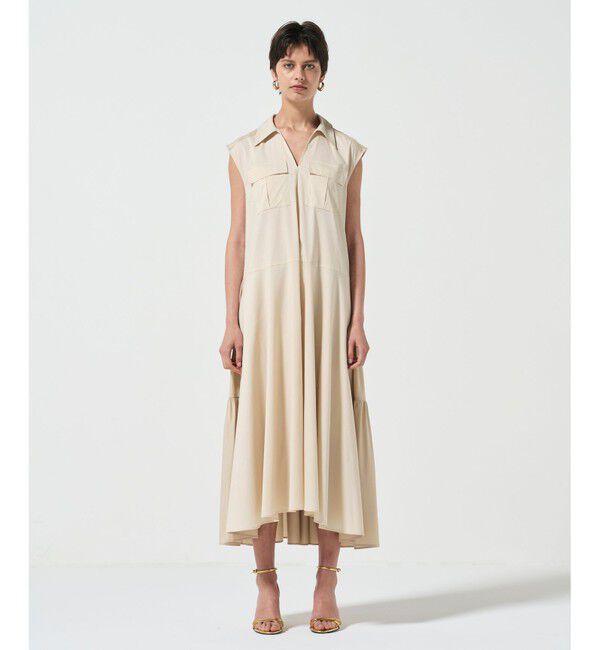 Diagram「ティアードコンビシャツワンピース」|ワンピース|