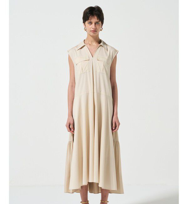 Diagram「ティアードコンビシャツワンピース」|ワンピース|