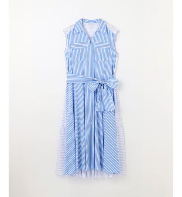 Diagram「ティアードコンビシャツワンピース」|ワンピース|