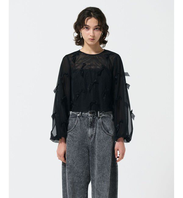 Diagram「リボンチュールトップ」|Tシャツ・カットソー|