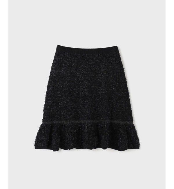 GRACE CONTINENTAL「ツイードフレアニットスカート」|スカート|