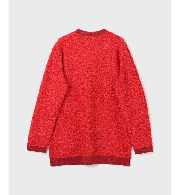 GRACE CONTINENTAL「ツイードバイカラーニットカーディガン」|カーディガン|