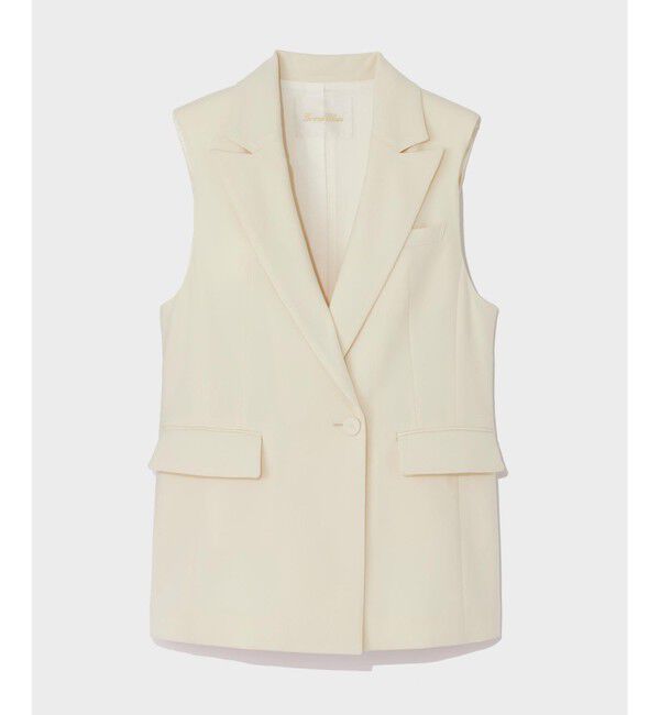  「トリアセテーラードジレ」|ベスト・ジレ|