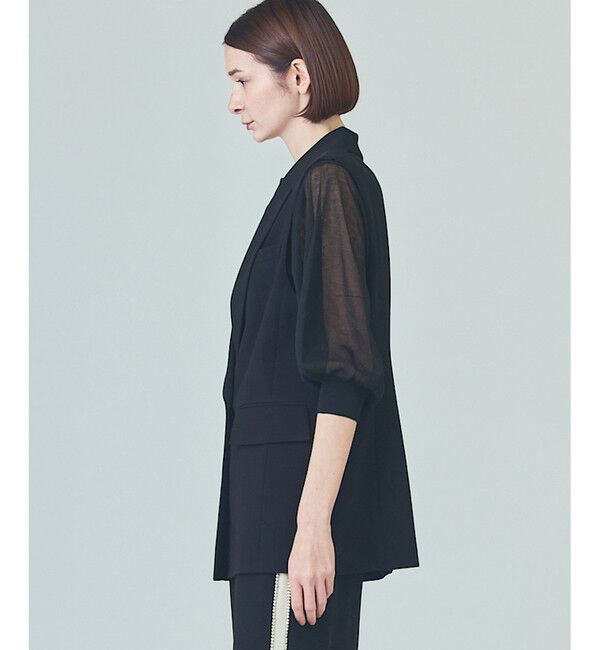  「トリアセテーラードジレ」|ベスト・ジレ|