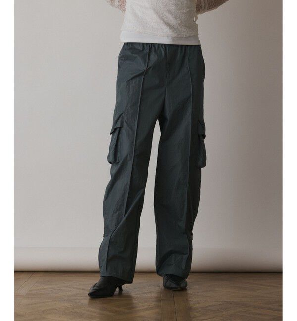 GRACE CONTINENTAL「ナイロンジップカーゴパンツ」|その他|