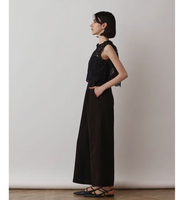 GRACE CONTINENTAL「レースコンビサロペット」|オールインワン|