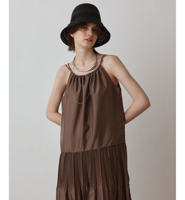 Diagram「ブライトキャミワンピース」|ワンピース|ブラウン