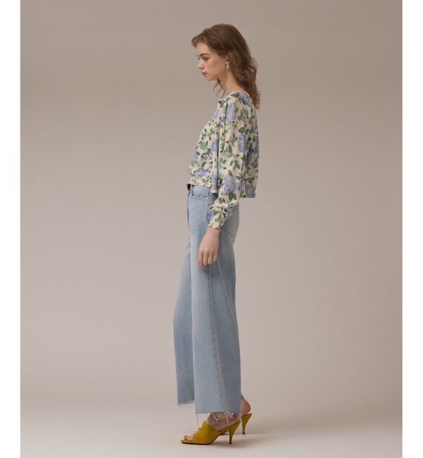 Diagram「ローズプリントニットカーディガン」|カーディガン|