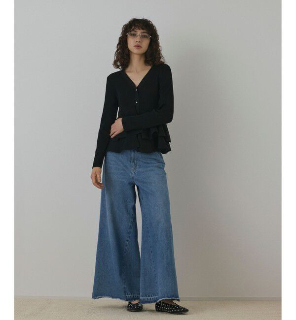 Diagram「ペプラムニットカーディガン」|カーディガン|