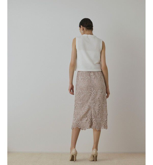 GRACE CONTINENTAL「レ－スタイトスカート」|スカート|